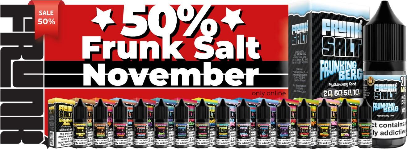 november sale aktion frunk vape